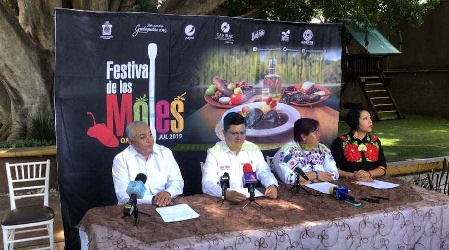 Presentan el XIV festival de los Moles Oaxaca 2019