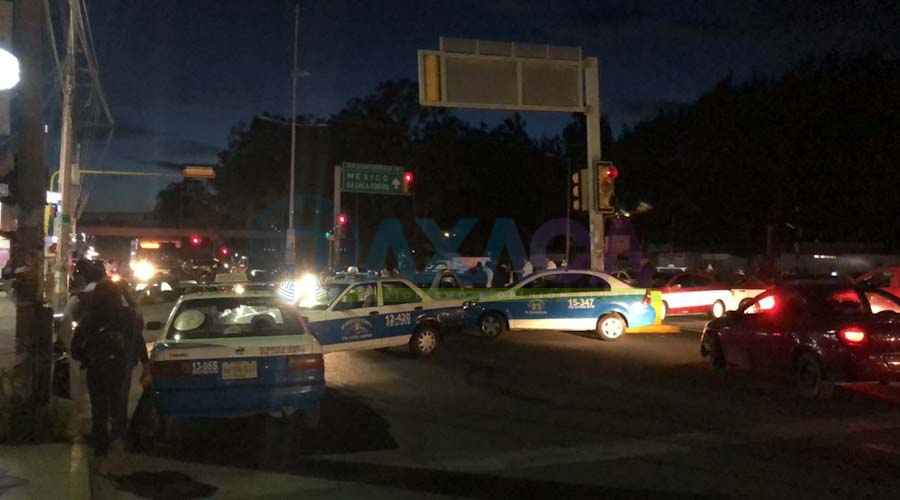 Detienen a Rene Balderas líder de Sindicato Libertad en Oaxaca; Taxistas inician Bloqueo