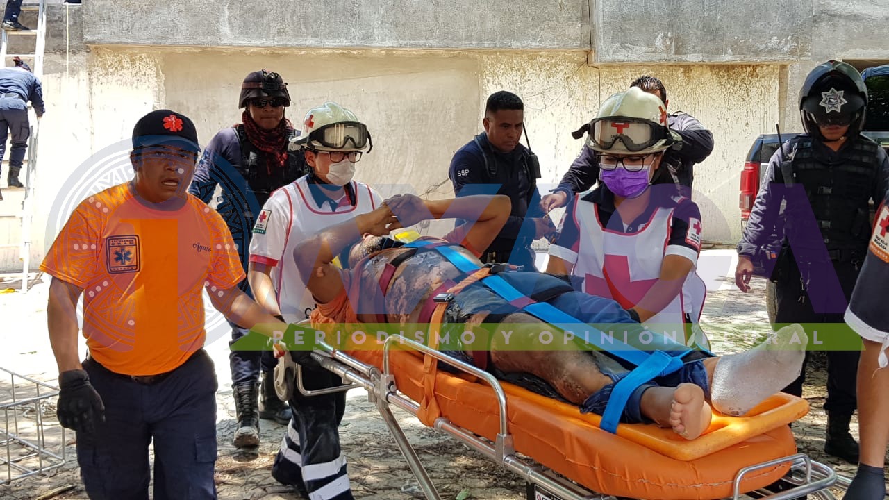 Electrocutado en Santa Lucía del Camino, Oaxaca