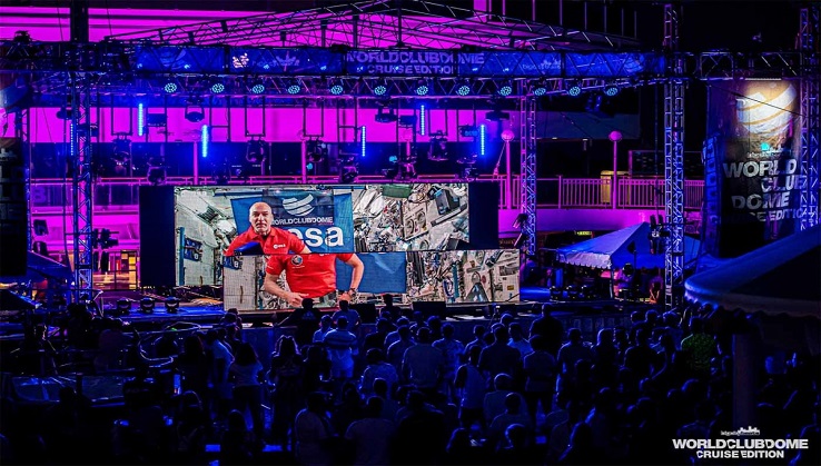 Astronauta hace historia; se convierte en el primer DJ en el espacio