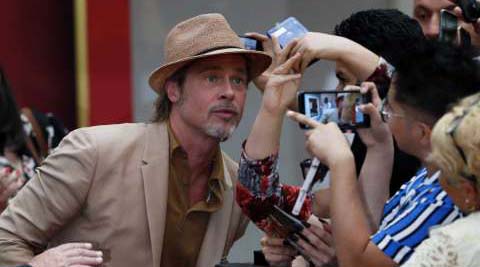 Brad Pitt ya está en México donde estrenará  “Once Upon a Time”