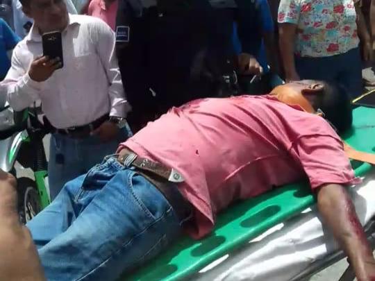A balazos matan a vendor ambulante frente al IMSS de Tuxtepec, Oaxaca