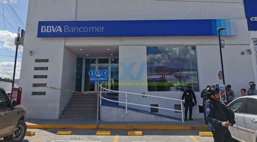 Se registra otro asalto a cuentahabiente en Bancomer de Avenida Universidad, Oaxaca