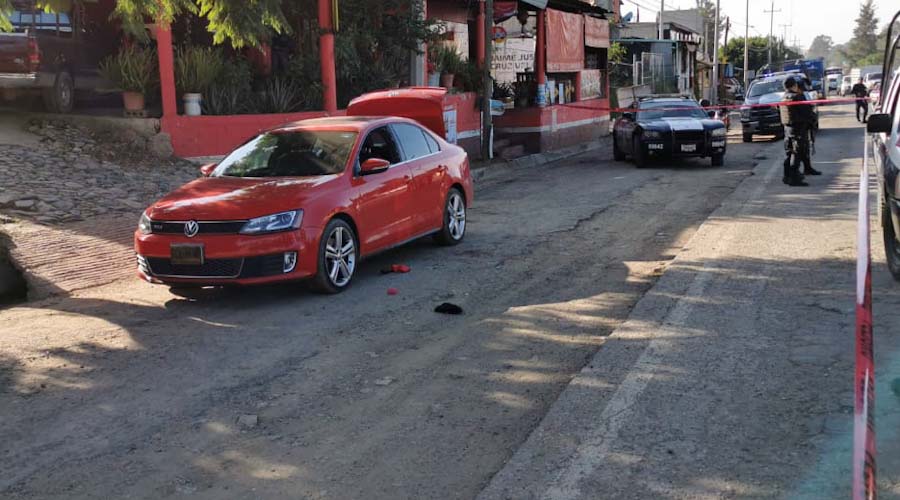 Intento de robo desata balacera en Santiaguito Etla, Oaxaca