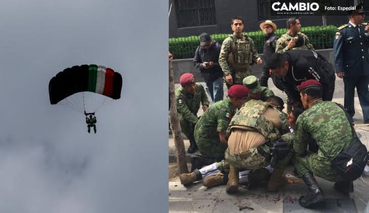 Video: Fuera de peligro militar que sufrió accidente durante desfile