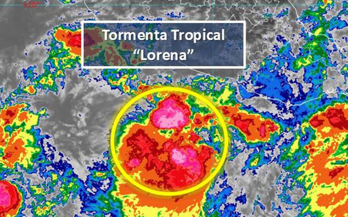 Prepárate tormenta tropical “Lorena” pasará por la Costa de Oaxaca
