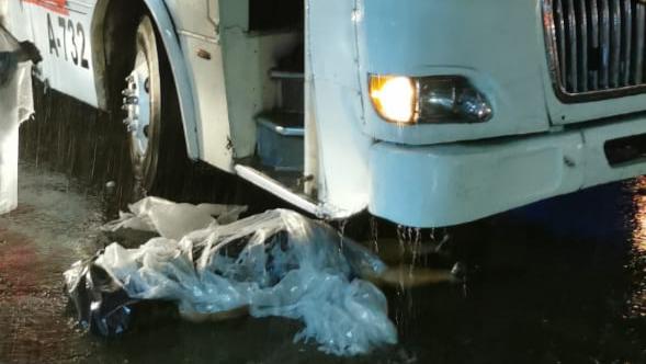 Muere mujer atropellada por urbano en la Central de Abasto, Oaxaca