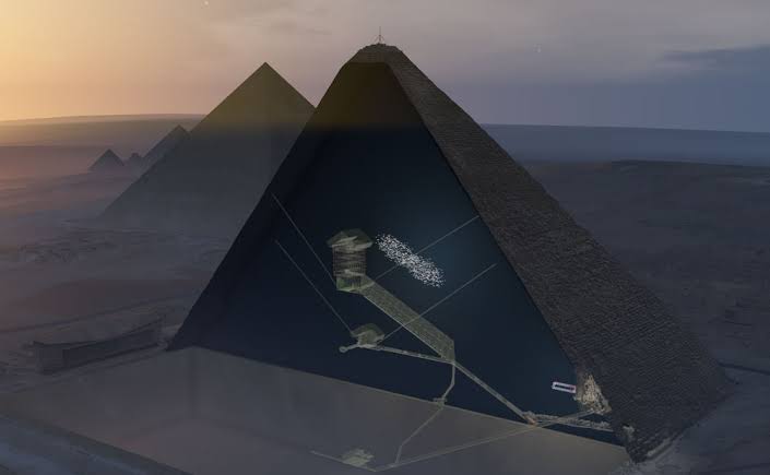 Conoce el increíble hallazgo dentro de las Pirámides de Egipto