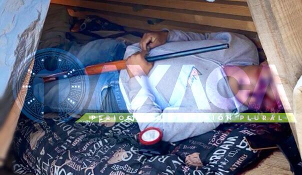 Escopetazo accidental provocó el deceso del velador en aserradero de Atzompa, Oaxaca