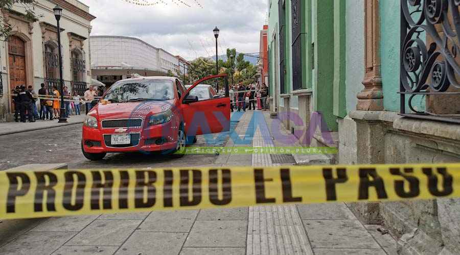 Se registra asalto a cuentahabiente en el Centro Histórico, Oaxaca
