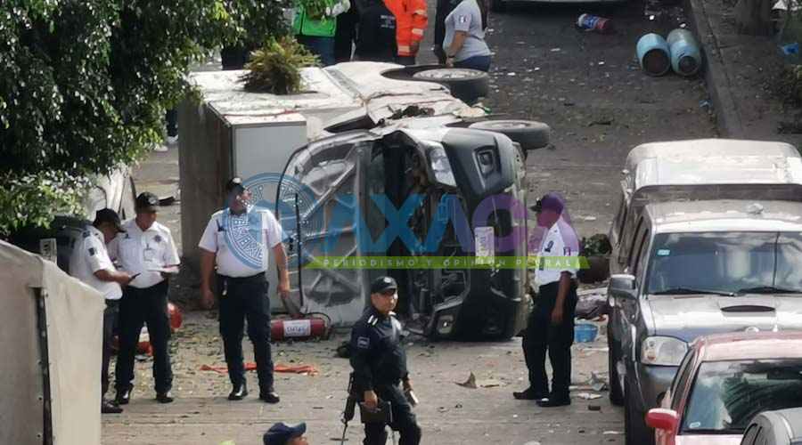 Explota panadería en San Martín Mexicapam, Oaxaca