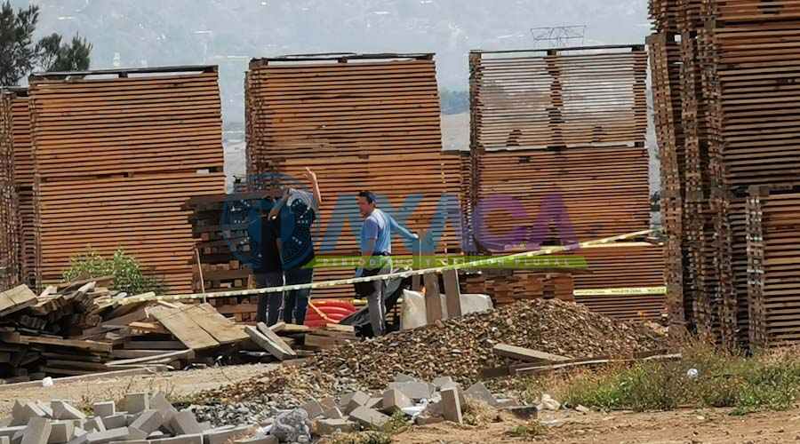 Localizan cuerpo con disparo en el rostro al interior de aserradero en Atzompa, Oaxaca
