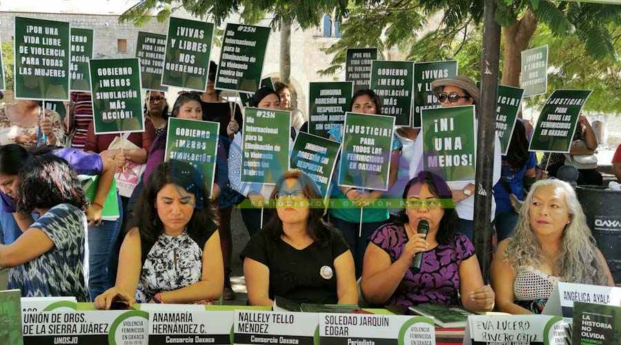 Ong’s evidencian fracaso de Alejandro Murat; en su administración suman 368 feminicidios