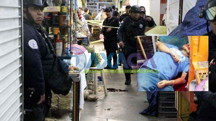 Video: Ejecutan a vendedor de hierbas en el mercado de la Merced, Oaxaca