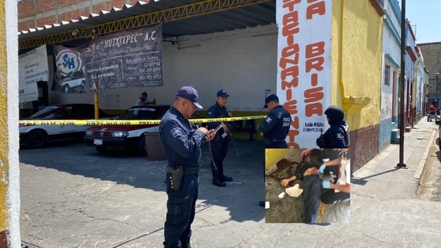 Balean a masculino en estacionamiento “La Brisa” en el centro de Oaxaca