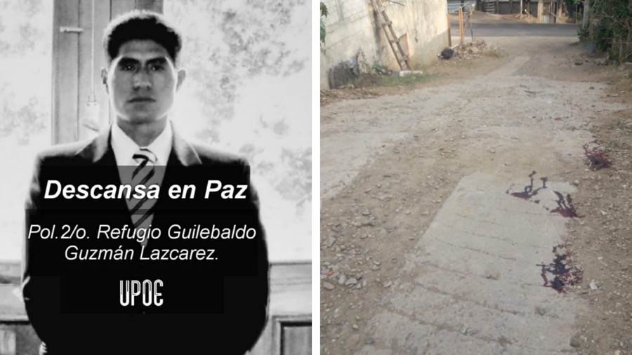 Fallece elemento de la SSPO de la UPOE en balacera de San Pedro Ixtlahuaca, Oaxaca