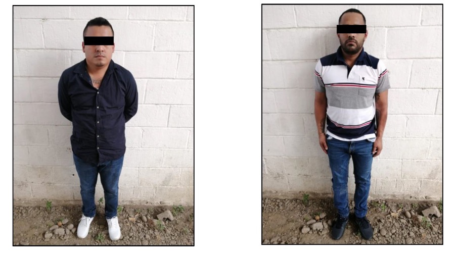 Detienen a dos sujetos presuntamente integrantes del CJNG en Tuxtepec, Oaxaca