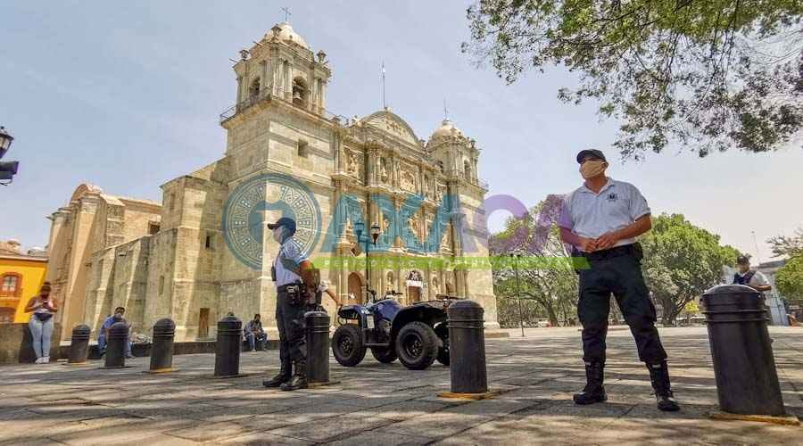 Elementos de la SSP mantienen cerco en capital y  8 regiones de Oaxaca