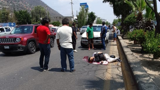 Atropellan a familia en Santa Rosa Panzacola, Oaxaca