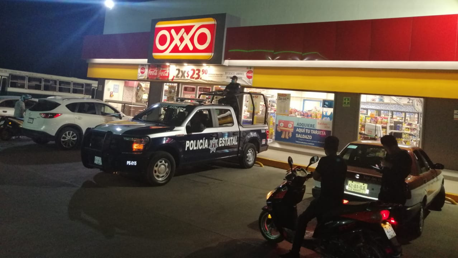 Elementos de la SSPO implementan operativo ante amenaza de saqueos