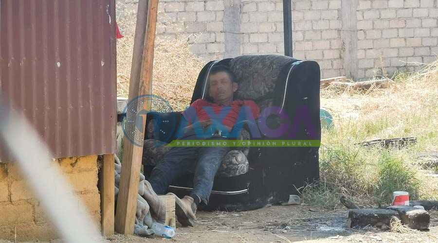 Localizan sin vida a hombre al interior de predio en la Colonia Ampliación Jardín, Oaxaca