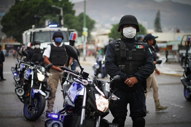 Refuerza SSPO y SESESPO operativos en la Central de Abasto, Oaxaca
