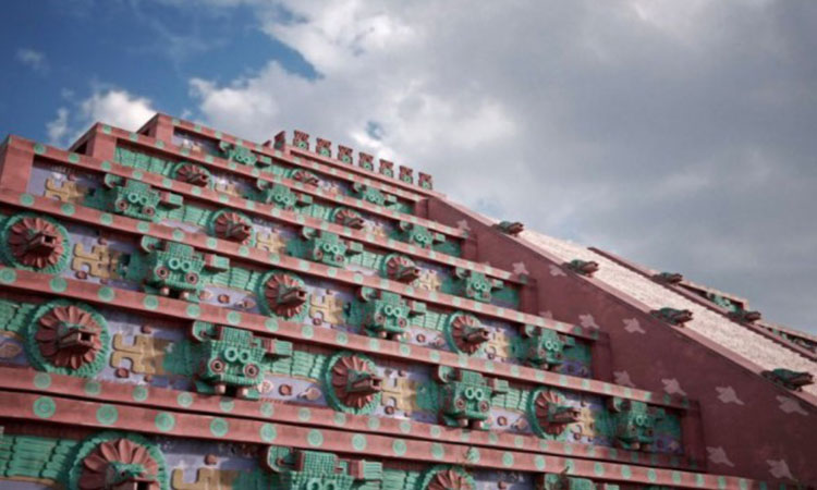 David romero, el joven que logro recrear antigua ciudad de Teotihuacán.