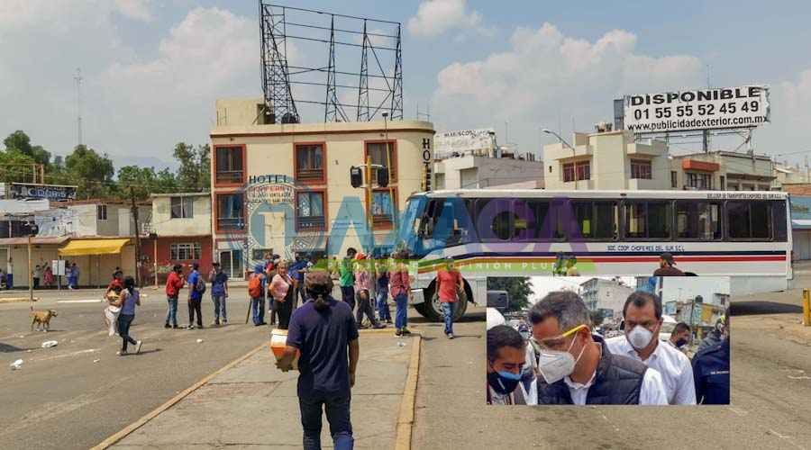 Gobernador arriba a la Central de Abasto se toma la foto y se va; locatarios molestos bloquean