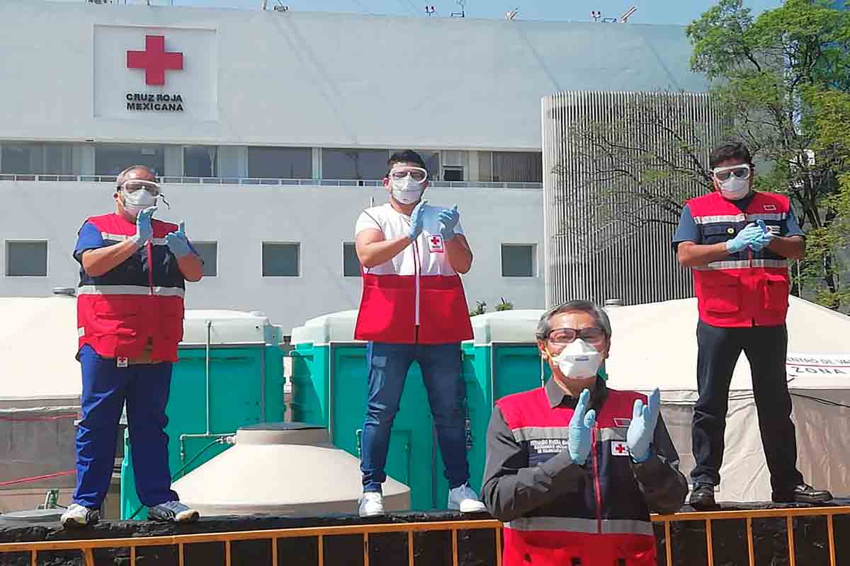 Personal médico es reconocido por Cruz Roja Mexicana