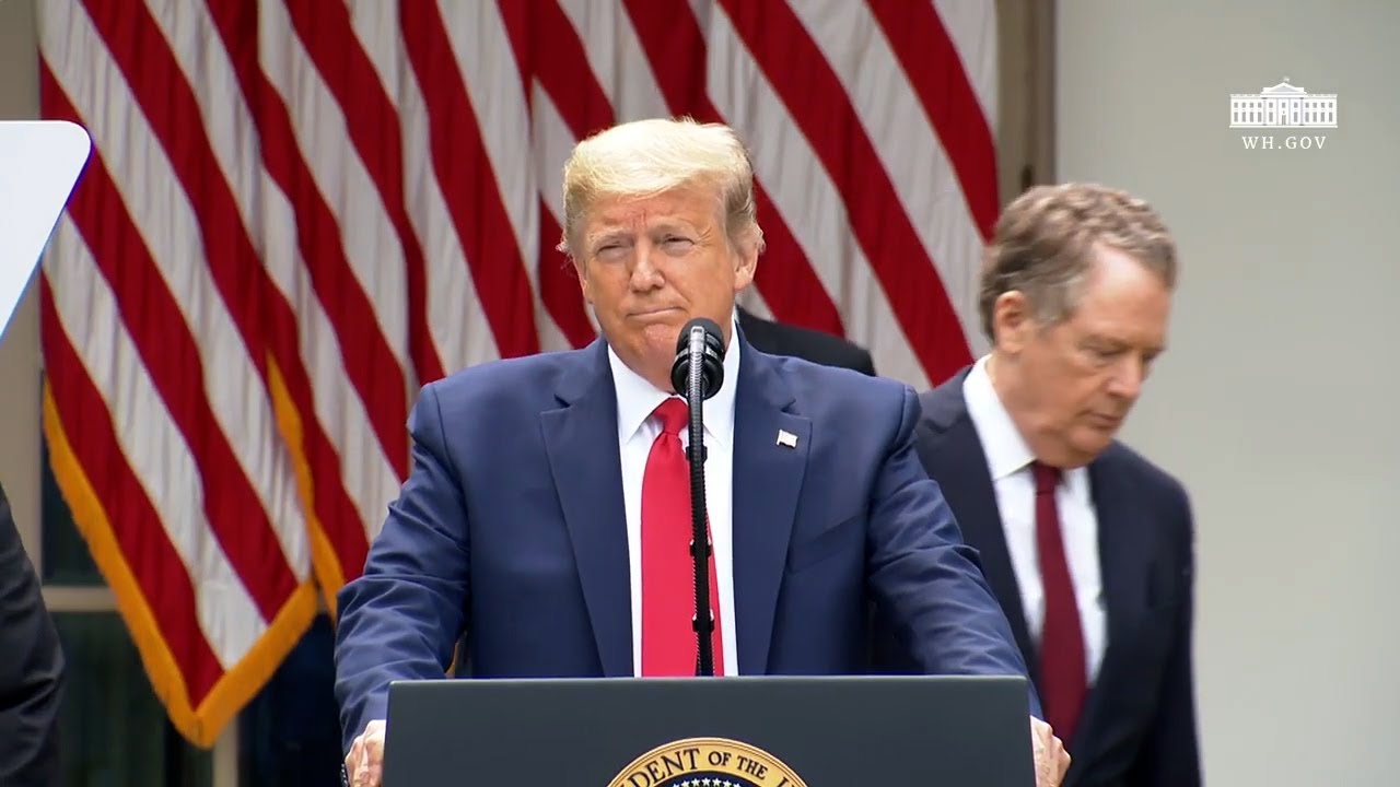 Donald Trump anuncia que su país dará fin a su relación con la OMS.