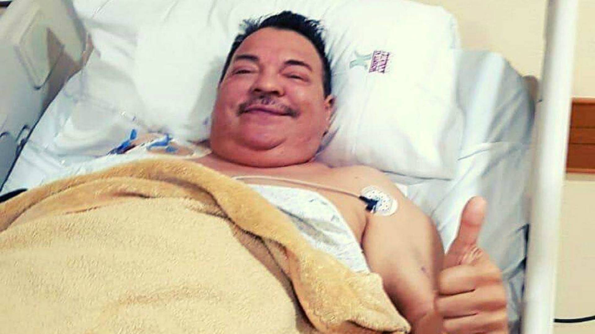 Julio Preciado se encuentra tranquilo pese a estar internado por sospecha de estar infectado con COVID-19.