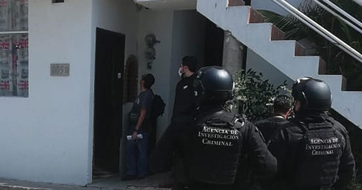 En un cateo realizado en San Andres Cholula, Puebla hallan drones con explosivos.