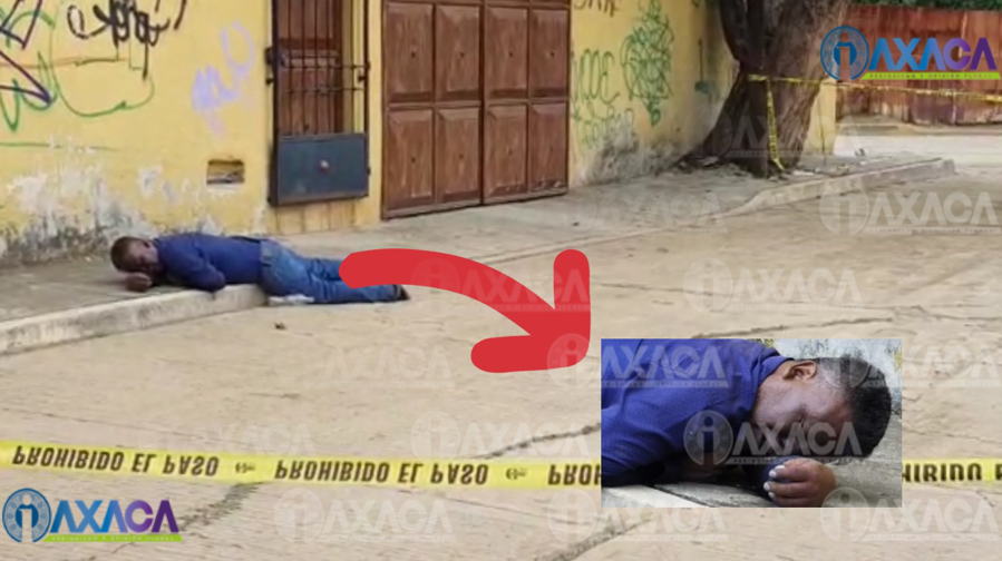 Después de 24 horas FGEO levanta el cadáver de un hombre en San Martín Mexicapan