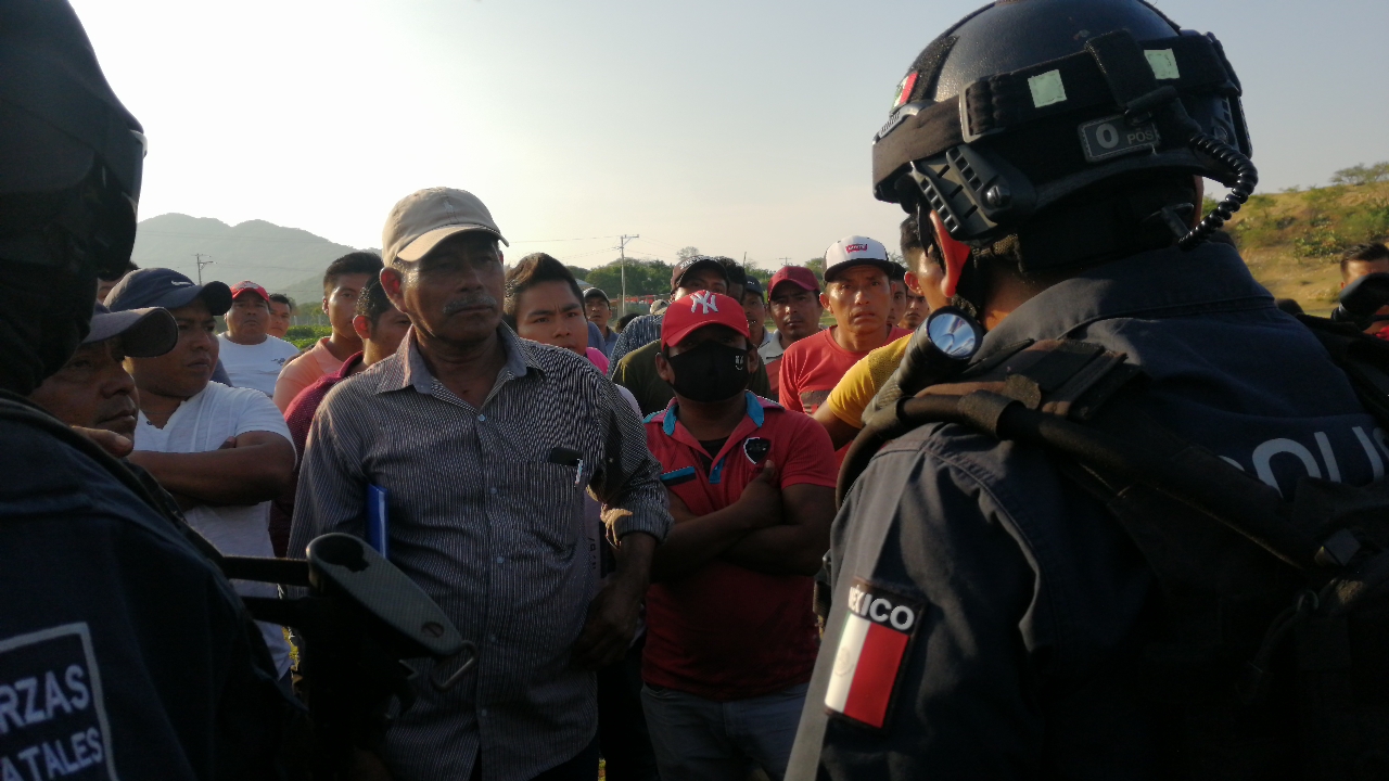 Tras hechos violentos SSPO llega a San Mateo del Mar para retomar el control en la zona