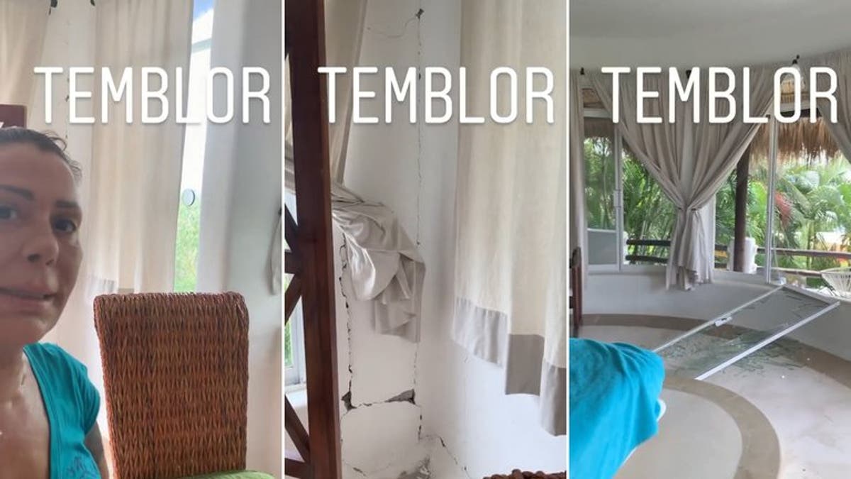 Casa de la Guzmán en Huatulco queda destrozada tras sismo