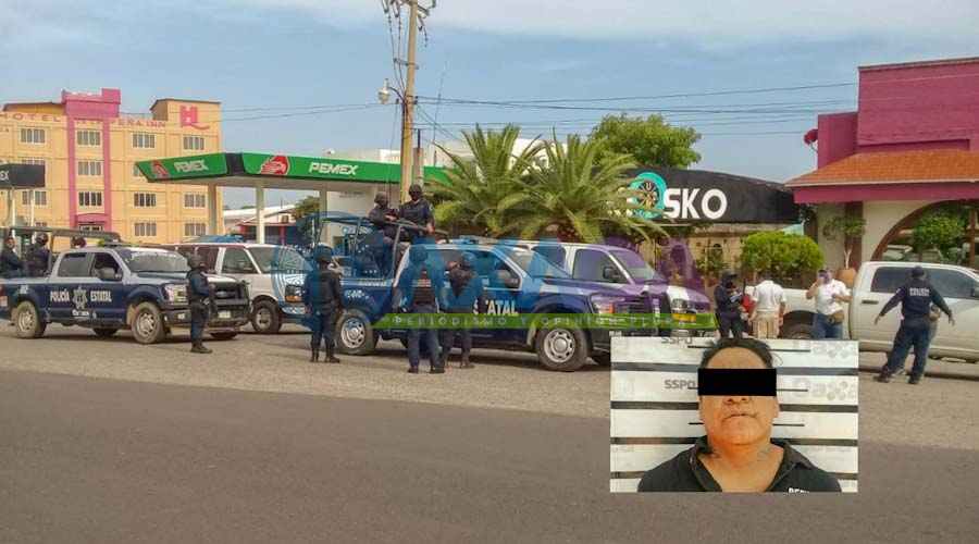 Captura la SSPO a probable narcomenudista en Juchitán, Oaxaca