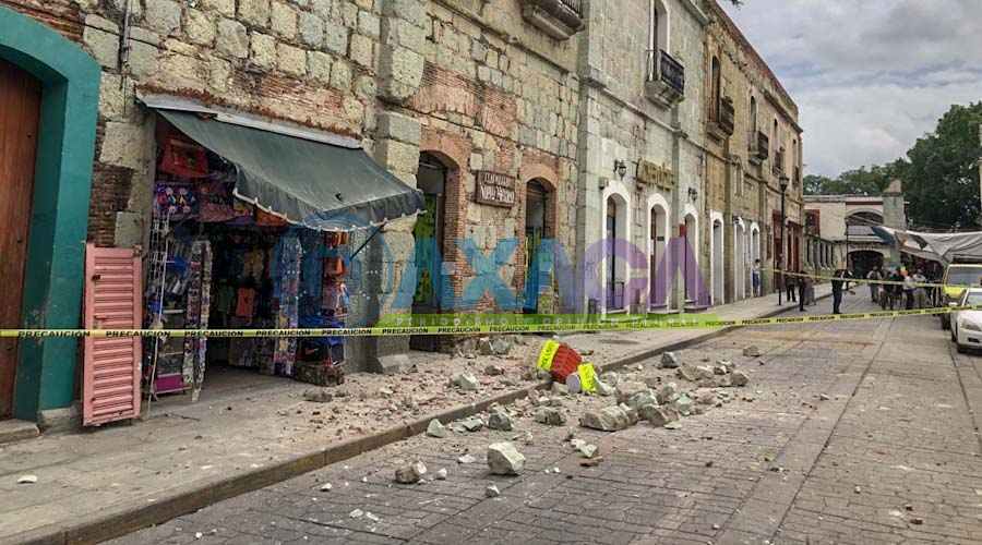Sismo de magnitud 7.5 en Oaxaca deja hasta el momento 9 muertes.