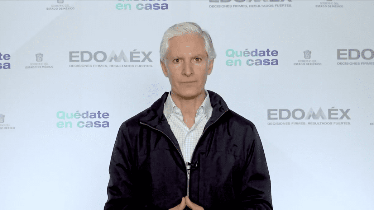 Gobernador de Edomex pide a los ciudadanos no confiarse, EDOMEX sigue en semáforo rojo.
