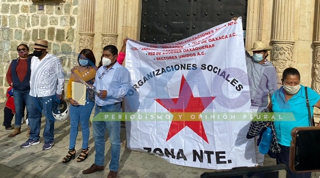 Comvives y organizaciones de la zona norte piden al municipio de Oaxaca concrete obras