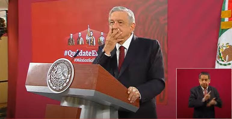 Me voy a poner un tapaboca, cuando ya no haya corrupción: AMLO