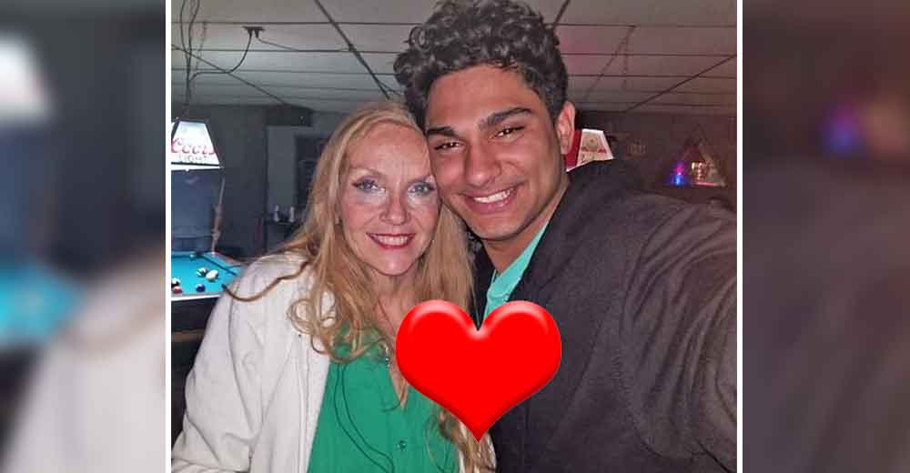 Ella tiene 60 años y el tiene 21 años, aquí su historia.