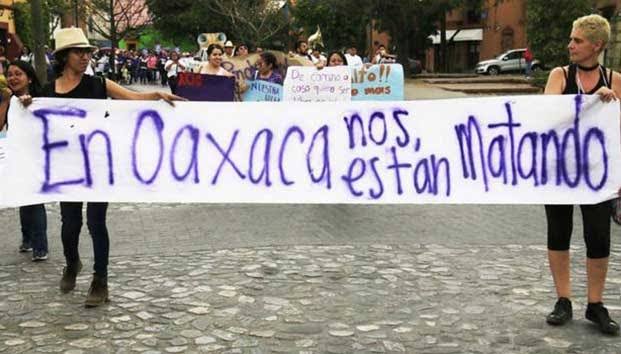 Violencia feminicida en los 40 municipios de Oaxaca con Alerta de Género