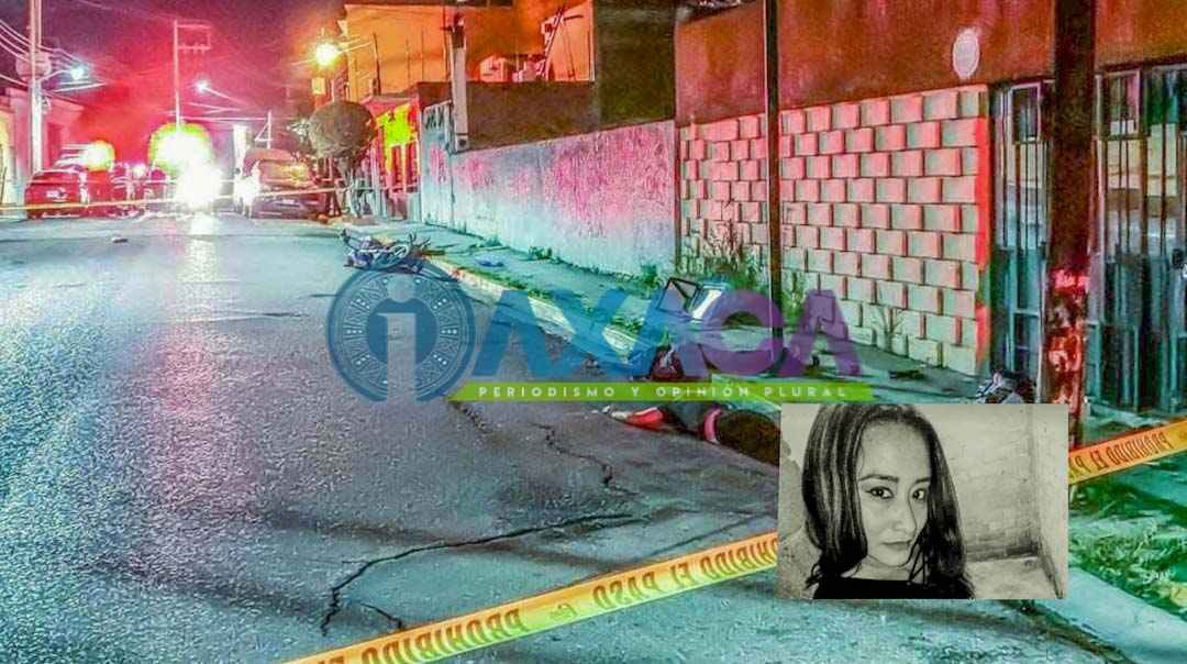 Identifican a mujer fallecida en accidente de moto en Centro Histórico, Oaxaca