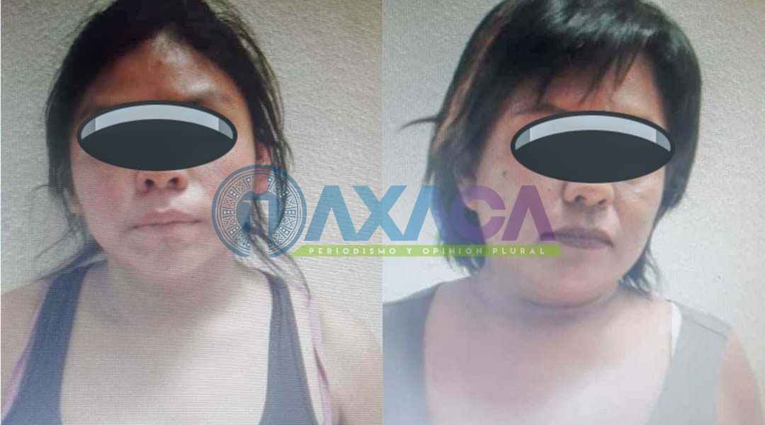 Detienen a presuntas narcomenudistas de la Central de Abasto, Oaxaca