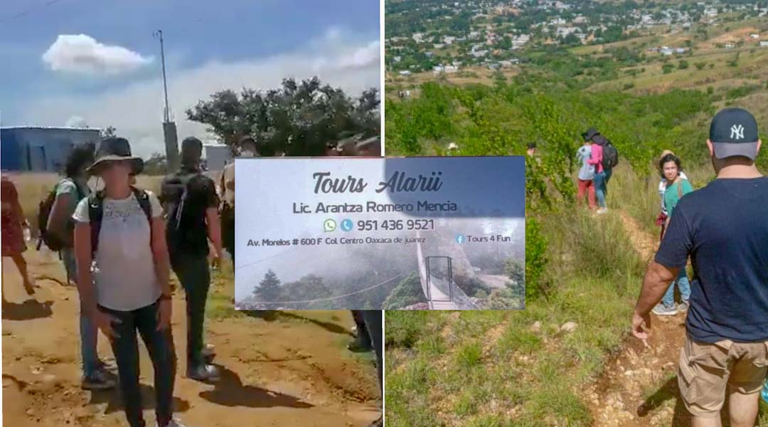 Guía de turistas intentaba ingresar de manera clandestina con un grupo a Monte Albán
