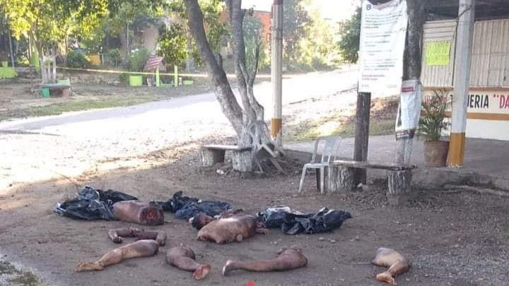 Tras visita de Alejandro Murat, a Soyaltepec aparecen dos cuerpos descuartizados