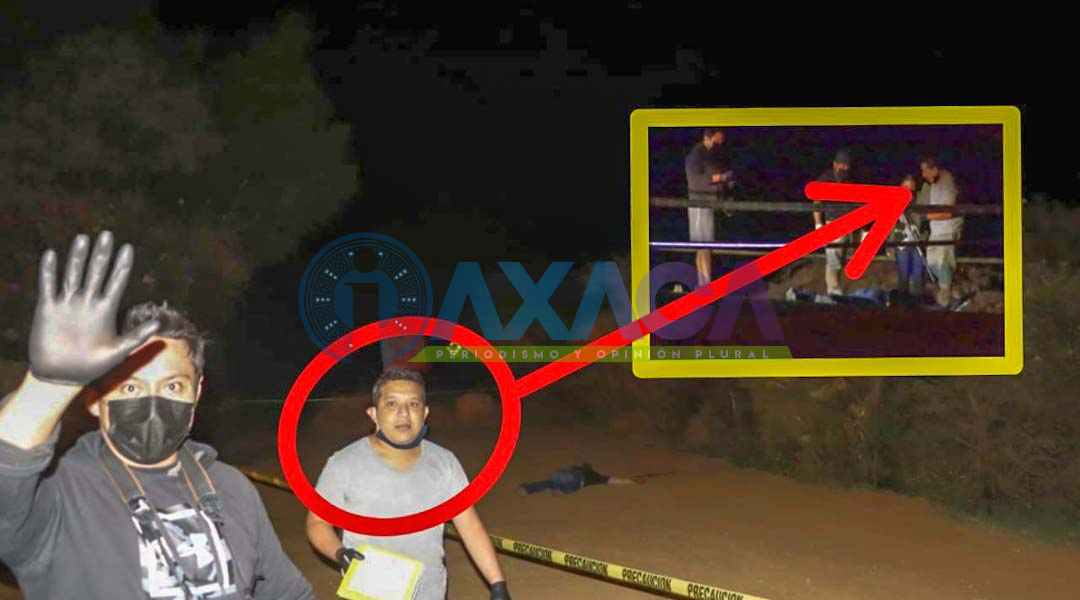 Ejecutan a masculino en camino a los Ibañez, Oaxaca; Fiscalía impide labor a reportero