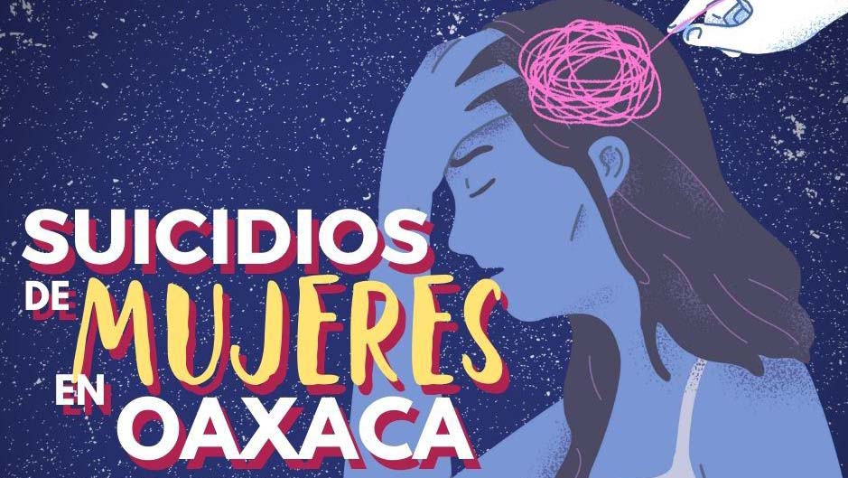 Adolescentes y jóvenes: 60% del total de suicidios de mujeres en Oaxaca