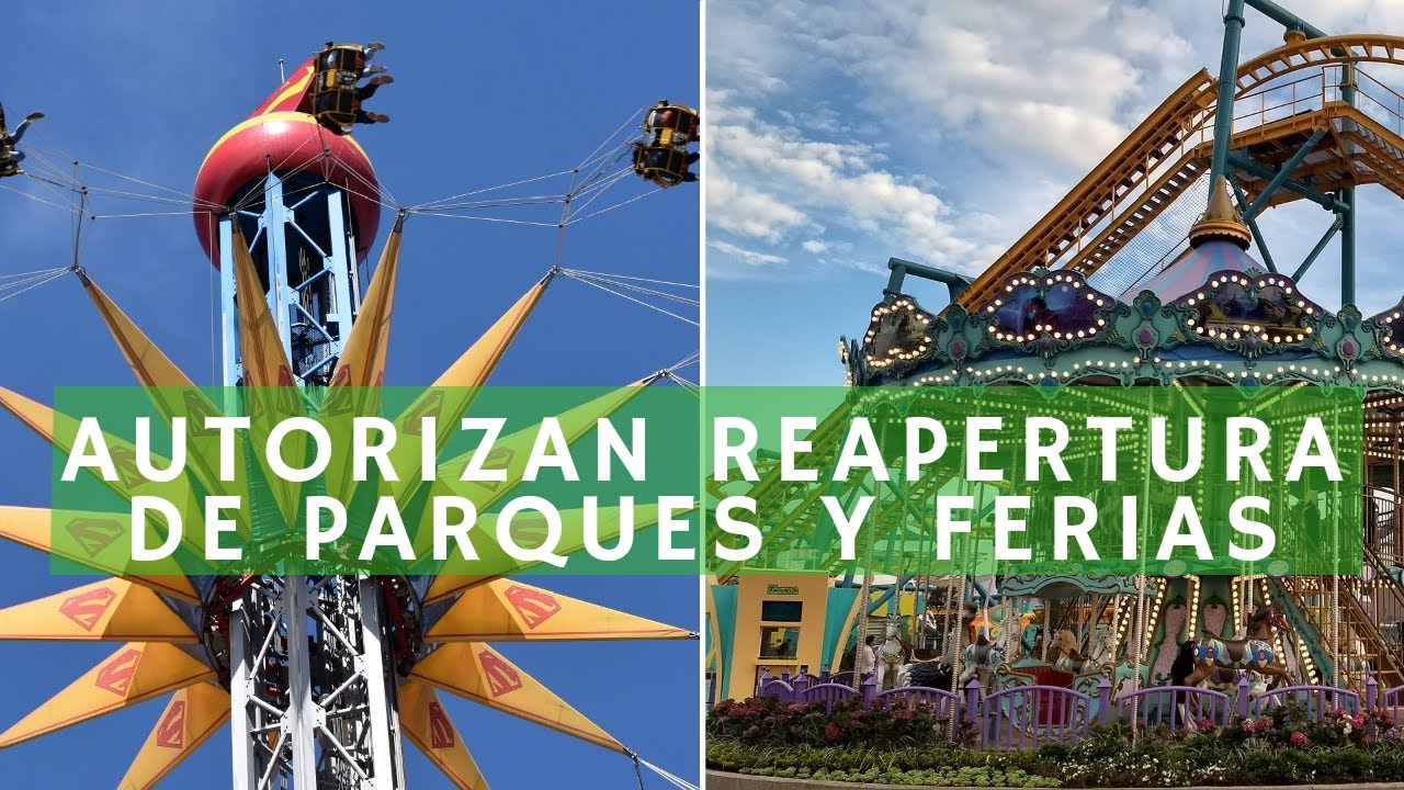 Abrirán ferias y parques de diversiones en CDMX