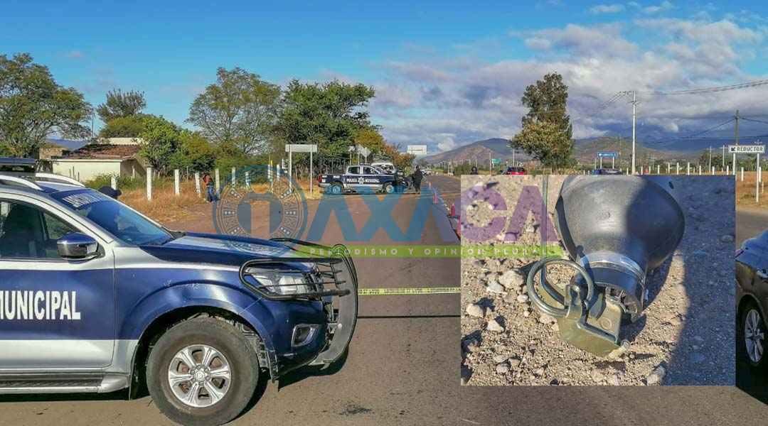 Localizan granada en Tlacolula de Matamoros, Oaxaca